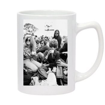 Jane Fonda 14oz White Statesman Mug