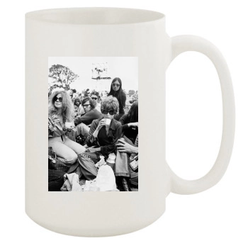 Jane Fonda 15oz White Mug