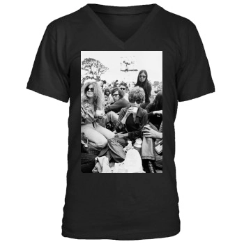 Jane Fonda Men's V-Neck T-Shirt