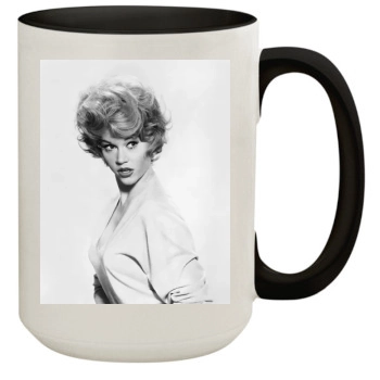 Jane Fonda 15oz Colored Inner & Handle Mug