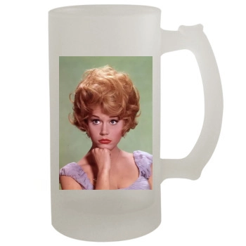 Jane Fonda 16oz Frosted Beer Stein