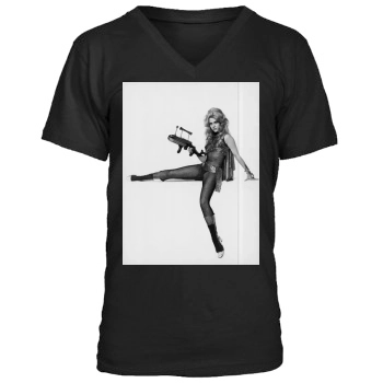 Jane Fonda Men's V-Neck T-Shirt