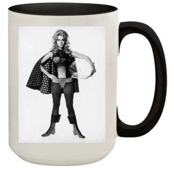 Jane Fonda 15oz Colored Inner & Handle Mug