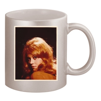 Jane Fonda 11oz Metallic Silver Mug