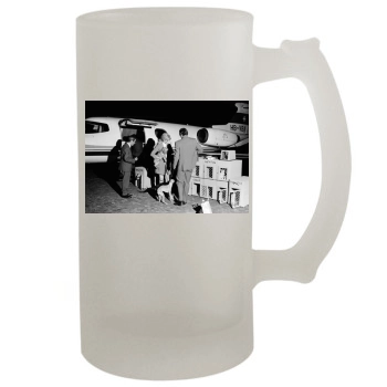 Jane Fonda 16oz Frosted Beer Stein