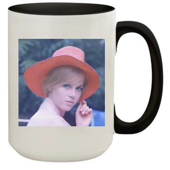 Jane Fonda 15oz Colored Inner & Handle Mug