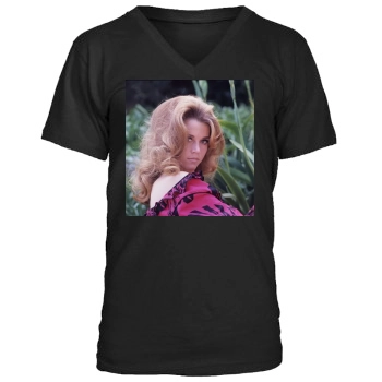 Jane Fonda Men's V-Neck T-Shirt