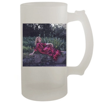 Jane Fonda 16oz Frosted Beer Stein