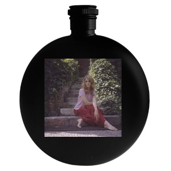 Jane Fonda Round Flask