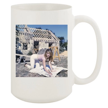 Jane Fonda 15oz White Mug