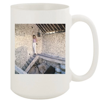 Jane Fonda 15oz White Mug