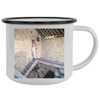 Jane Fonda Camping Mug