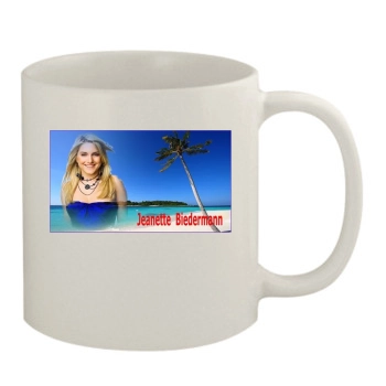 Jeanette Biedermann 11oz White Mug