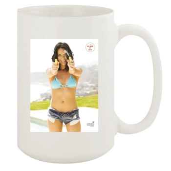 Olivia Munn 15oz White Mug