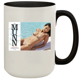 Olivia Munn 15oz Colored Inner & Handle Mug