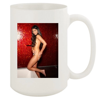 Olivia Munn 15oz White Mug