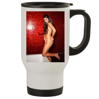 Olivia Munn Stainless Steel Travel Mug