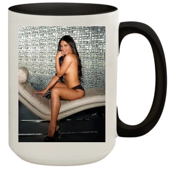 Olivia Munn 15oz Colored Inner & Handle Mug