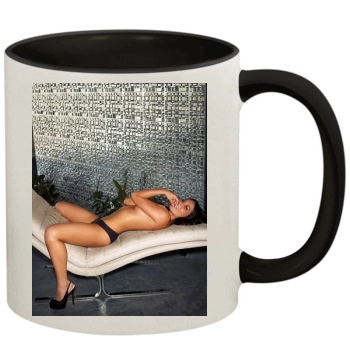 Olivia Munn 11oz Colored Inner & Handle Mug