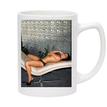 Olivia Munn 14oz White Statesman Mug