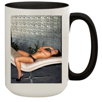 Olivia Munn 15oz Colored Inner & Handle Mug