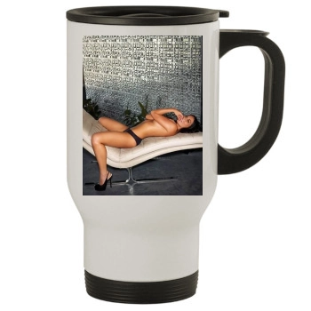 Olivia Munn Stainless Steel Travel Mug