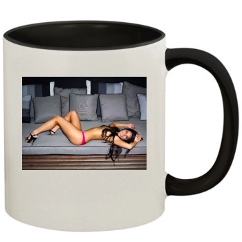 Olivia Munn 11oz Colored Inner & Handle Mug