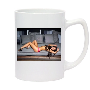 Olivia Munn 14oz White Statesman Mug