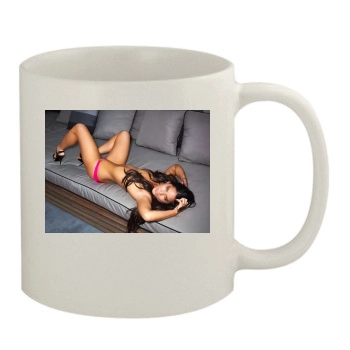 Olivia Munn 11oz White Mug