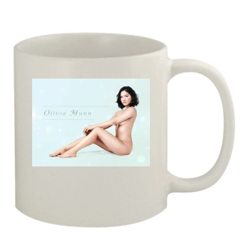 Olivia Munn 11oz White Mug