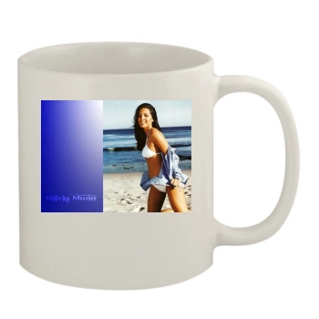 Olivia Munn 11oz White Mug