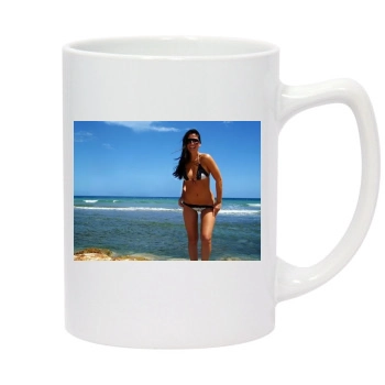 Olivia Munn 14oz White Statesman Mug