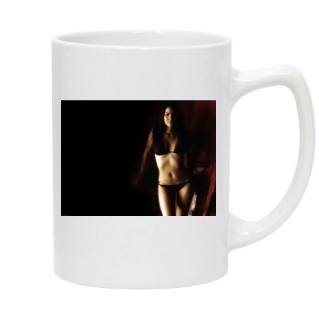 Olivia Munn 14oz White Statesman Mug