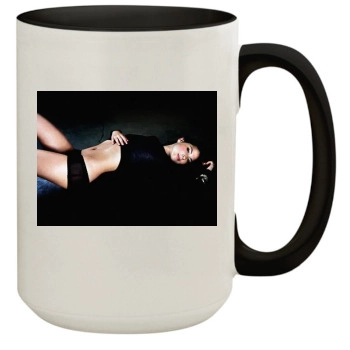 Olivia Munn 15oz Colored Inner & Handle Mug