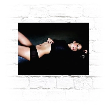 Olivia Munn Metal Wall Art