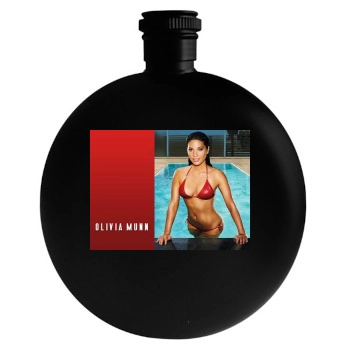 Olivia Munn Round Flask