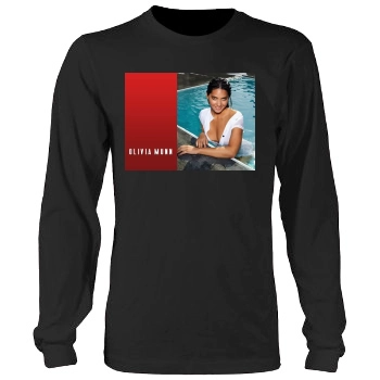 Olivia Munn Men's Heavy Long Sleeve TShirt