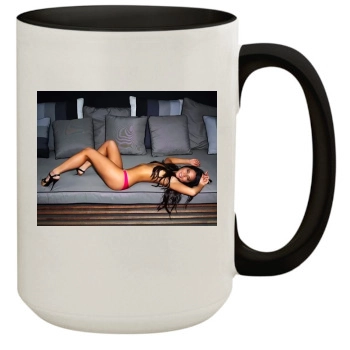 Olivia Munn 15oz Colored Inner & Handle Mug