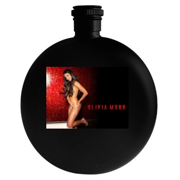 Olivia Munn Round Flask