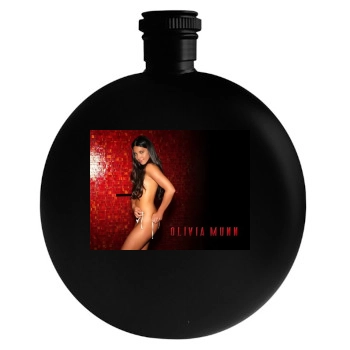 Olivia Munn Round Flask