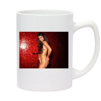 Olivia Munn 14oz White Statesman Mug