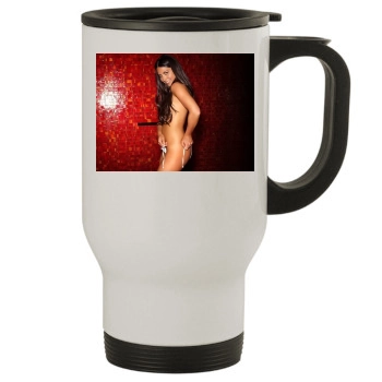 Olivia Munn Stainless Steel Travel Mug