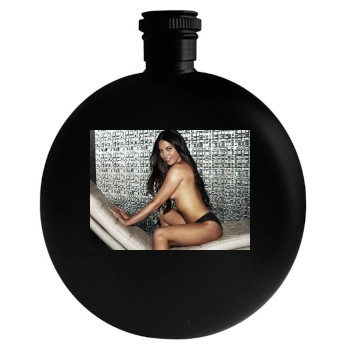 Olivia Munn Round Flask