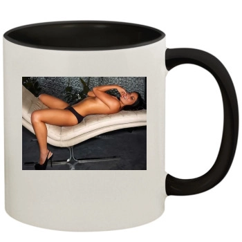 Olivia Munn 11oz Colored Inner & Handle Mug