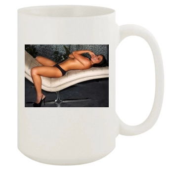 Olivia Munn 15oz White Mug