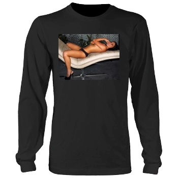 Olivia Munn Men's Heavy Long Sleeve TShirt