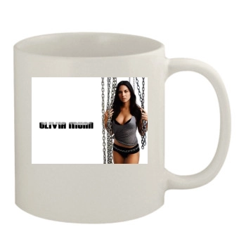 Olivia Munn 11oz White Mug