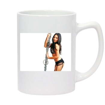 Olivia Munn 14oz White Statesman Mug