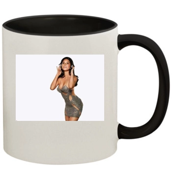 Olivia Munn 11oz Colored Inner & Handle Mug