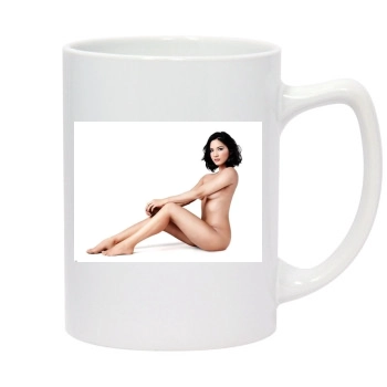 Olivia Munn 14oz White Statesman Mug